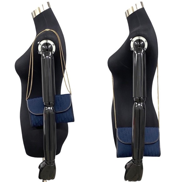 Dior Handbags - Dior Shoulder Christian Chain  Bag Mini Trotter Navy